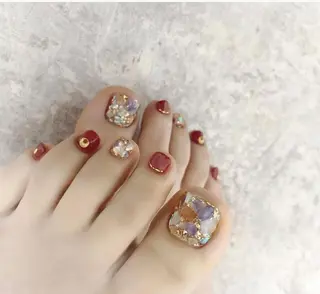ネイル Flower nailのネイルデザイン