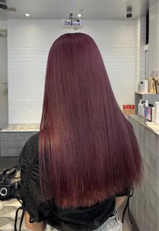 ロング カラー ヘアアレンジ 💟ケア×ハイトーン 💟/ミオのヘアスタイル
