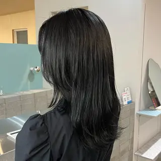 カラー 髪質改善カラー cipre 唯舞のヘアスタイル