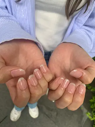 ネイル なぽ ❤︎長さだし / 韓国nailのネイルデザイン