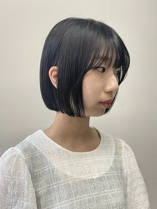 ミディアム 🧸韓国ヘア/ KURUMI🤍のヘアスタイル