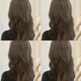 ロング カラー ハイトーン/ブリーチ 山崎 悠次のヘアスタイル