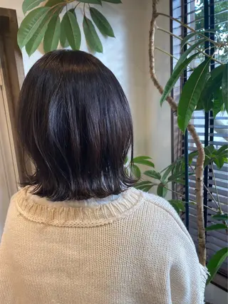 カラー 優子/ 似合わせカットカラーのヘアスタイル