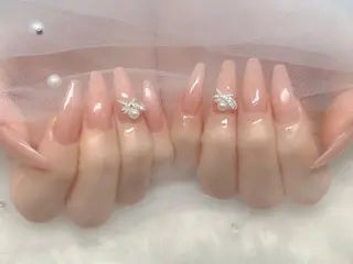ネイル Kei Nail 長さ出し 付け放題のネイルデザイン
