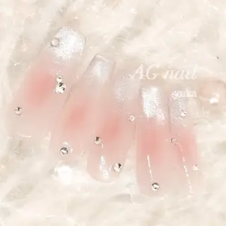 ネイル AGnail 富永 /ちゅるん韓国ネイルのネイルデザイン
