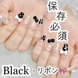 ショート キッズ 🎀Lune 🎀のネイルデザイン