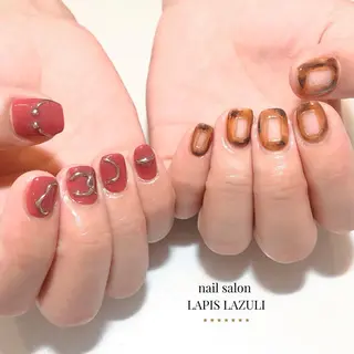 ネイル nail salon ラピスラズリのネイルデザイン