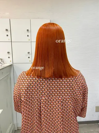ミディアム カラー りん🧸透明感カラ ー/ヘアアレンジのヘアスタイル