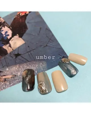 ネイル umber 三茶1分のネイルデザイン