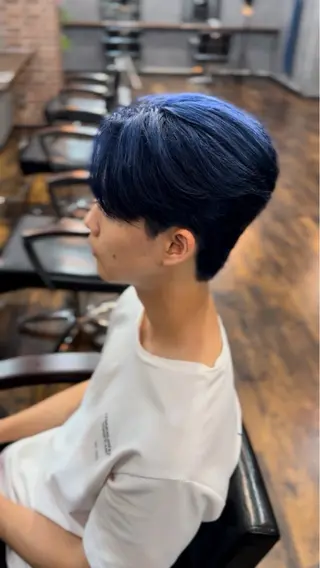 ショート カラー メンズ 🔥【メンズ特化】江 坂/モデル/レオ🔥のヘアスタイル