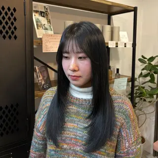 ロング カラー 3tuba Asumiのヘアスタイル