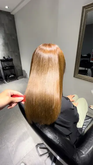 ロング 透明感カラー/ 冨永隆誠のヘアスタイル