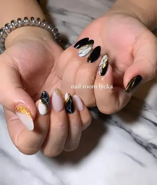 ネイル ネイルルームリッカ 𝐦𝐚𝐲𝐮のネイルデザイン