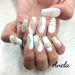 ネイル スカルプ指名No.1 河野　雑誌掲載サロンのネイルデザイン