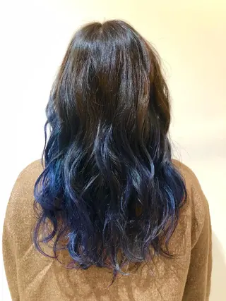 ロング カラー ✨ケア×デザイン🎨 杉本賢人のヘアスタイル