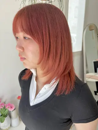 ミディアム 🪻花屋併設🪻秀島 有紀のヘアスタイル