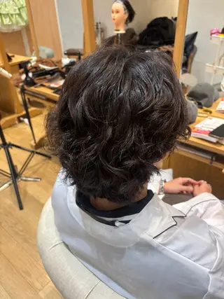 パーマ メンズ 🫧🦋美髪矯正/パ ーマ🦋🫧わかなのヘアスタイル