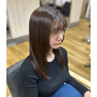 カラー ま あのヘアスタイル