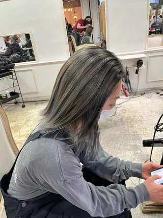 ミディアム カラー ✨メンズスタイル✨ Daiのヘアスタイル