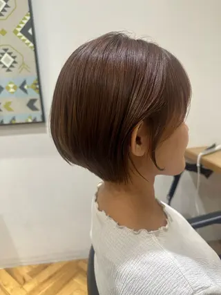 ショート カラー 織田 ゆみのヘアスタイル