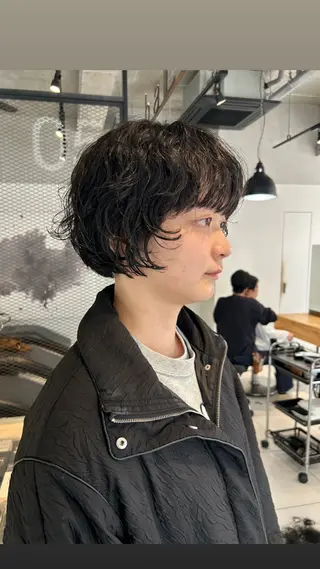 ショート パーマ baLon.fem/ 澤田 奈々子のヘアスタイル