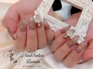 ネイル ネイルサロン ルミア Lumia 店長施術のネイルデザイン