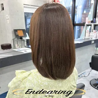 カラー Endearing 銀座/レイヤーカットのヘアスタイル