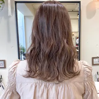 セミロング カラー ヘアアレンジ 【ダメージレス施術】 【透明感】北村 拓也のヘアスタイル