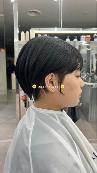 ショート レイヤー特化/渋谷 rinのヘアスタイル