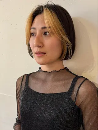ショート riko*.+ﾟ 韓国風パーマのヘアスタイル