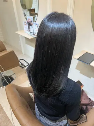 ロング ヘアケアソムリエ MIKUのヘアスタイル