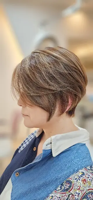 ショート カラー hairmake Juinのヘアスタイル