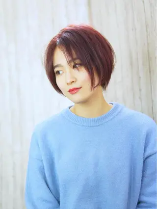ショート カラー パーマ ヘアアレンジ キッズ ネイル マツエク・マツパ 永野 良一のヘアスタイル
