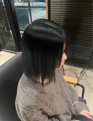 ミディアム 田中 美月のヘアスタイル