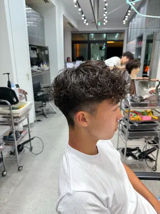 パーマ メンズ 当日予約⭕️ 太田のヘアスタイル