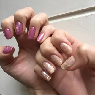 ネイル 新宿ニュアンスネイル makotoのネイルデザイン