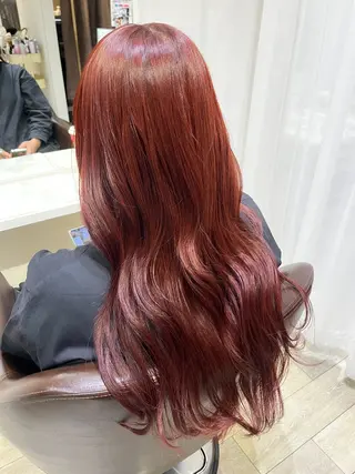 ロング 福本 梓のヘアスタイル