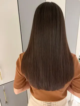 ロング 健太郎 髪質改善/透明感のヘアスタイル