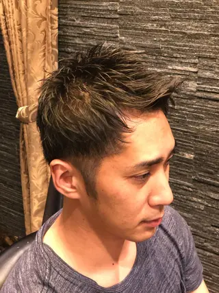 ショート メンズ 代表 武田晃英のヘアスタイル