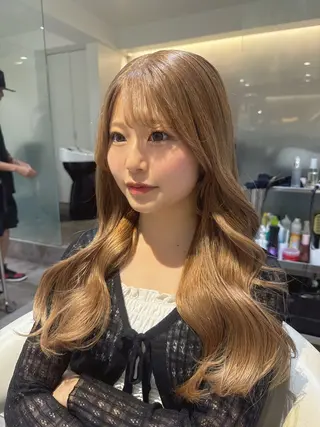 ミディアム カラー 💎透明感カラー特化 💎TAISEIのヘアスタイル