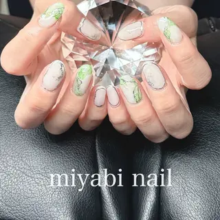 ネイル miyabi nail 桂川駅近くのネイルデザイン