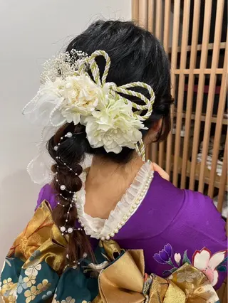 ヘアアレンジ 岡田 七海のヘアスタイル