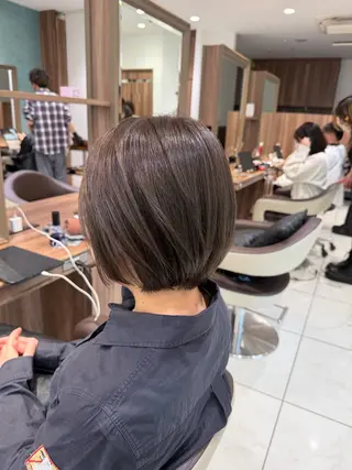 ショート カラー 🇰🇷韓国ヘア★ 副店長.쿠리타⭐︎のヘアスタイル