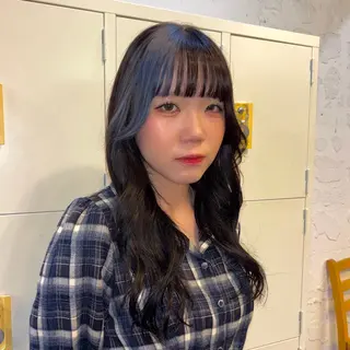 ロング カラー 🌺盛れる爆ツヤ カラー🌺リオのヘアスタイル