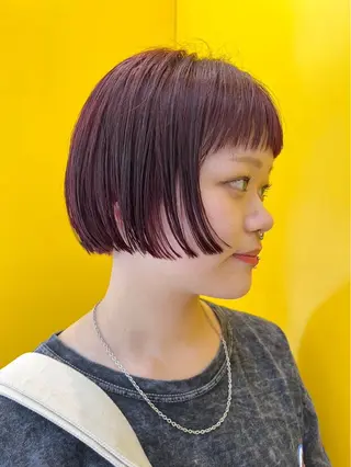 ショート 🧤高明度ハイトーン 🧤莉音のヘアスタイル