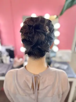 セミロング 北本 美幸のヘアスタイル
