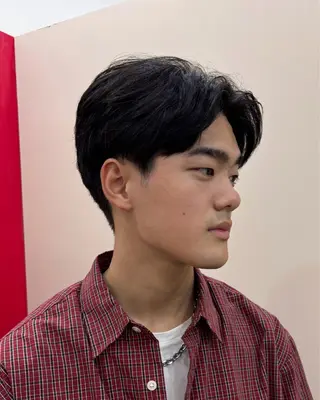ショート メンズ 木村 夢のヘアスタイル