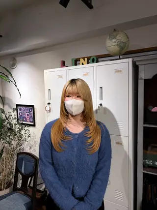 ロング レイヤー透明感カラー /gima🌱のヘアスタイル