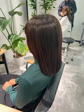 ミディアム カラー ヘアアレンジ 「sumi」 AMIのヘアスタイル