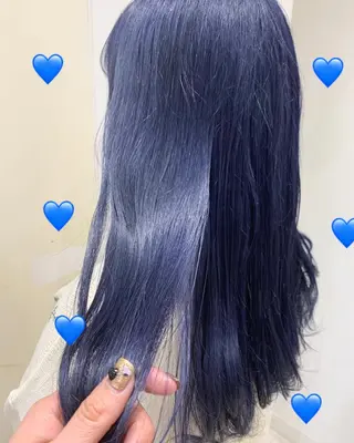 セミロング カラー 新宿駅近♡個室 ♡関口三都季🌜のヘアスタイル